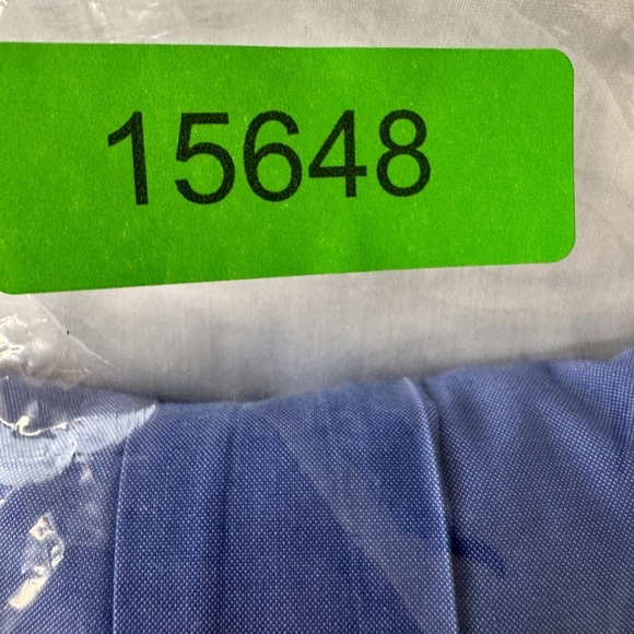 Brooks Brothers Classic Men's Long Sleeve Supima Cotton Button Up Shirt Blue 16 - Picture 14 of 14